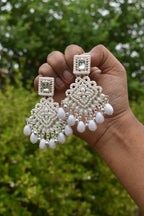 White Royal Heritage Jhumka