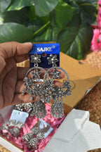 Premium Oxidized Jhumka Gift Hamper – 4 Pairs